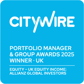 Citywire UK Equity Income award - 2025